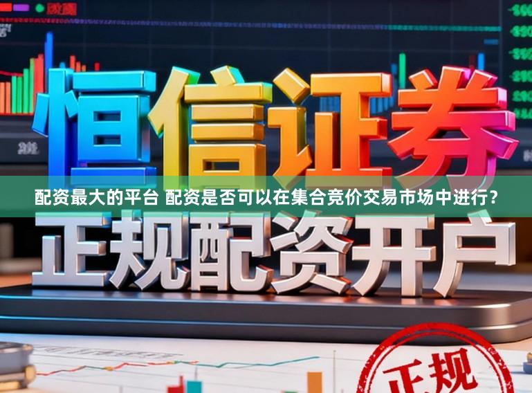 配资最大的平台 配资是否可以在集合竞价交易市场中进行？