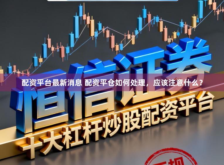 配资平台最新消息 配资平仓如何处理，应该注意什么？